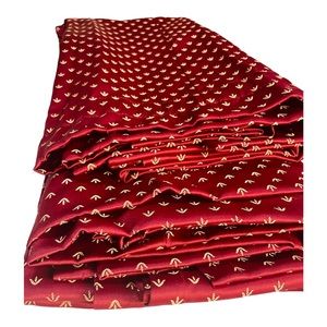 Window Panels Custom  Drapes Curtains  Royal Red  - 2 Panels.